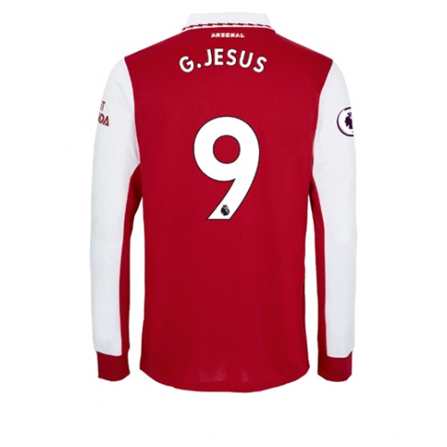 Dres Arsenal Gabriel Jesus #9 Domaci 2022-23 Dugi Rukav
